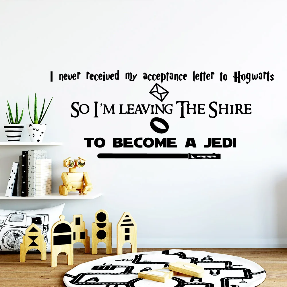 

Wall Vinyl Harry Potter Home Decor Vinyl Wall Stickers For Children's Room Living Room Bedroom Wall Art Decal adesivo de parede