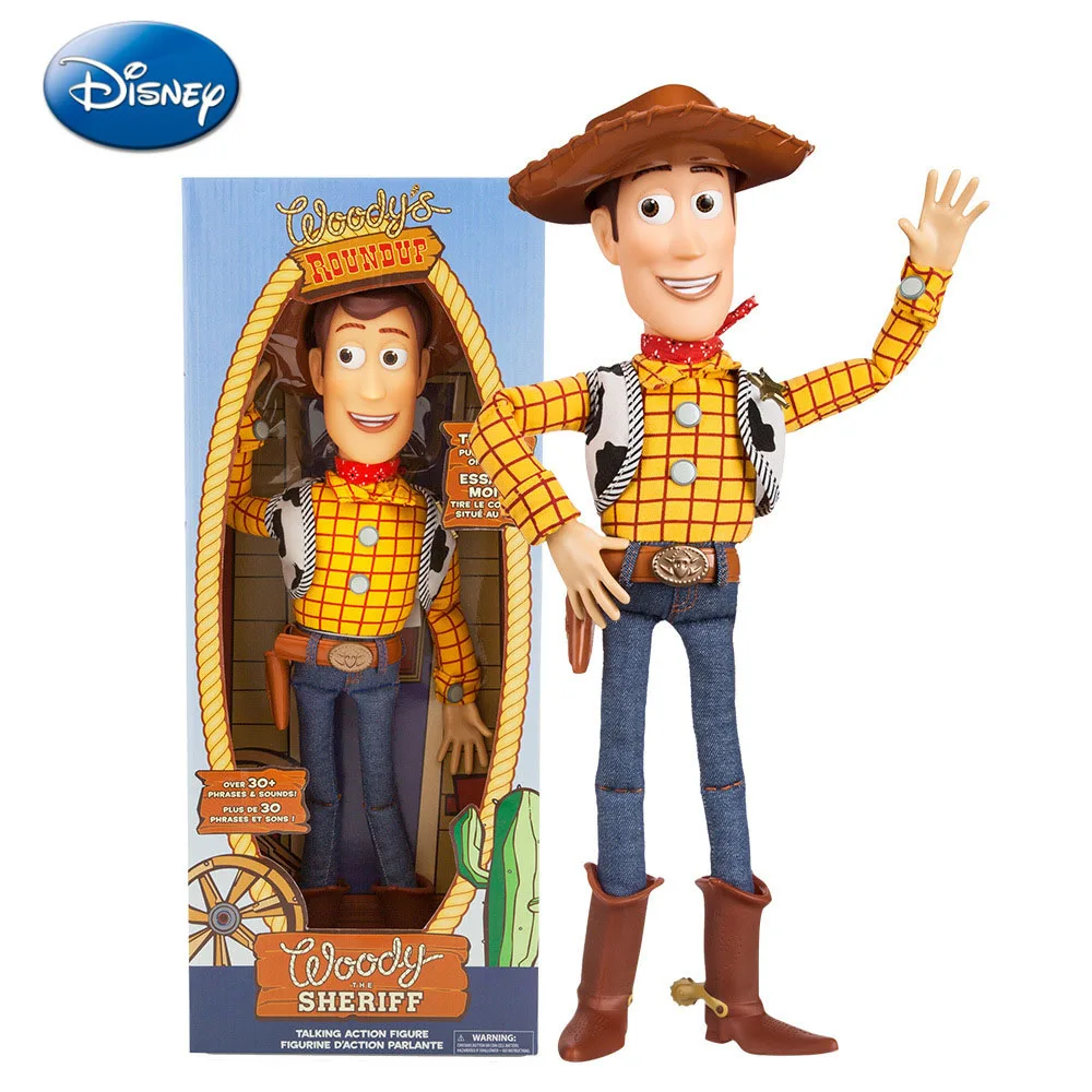 

Hot Disney Toy Story 4 Talking Jessie Woody PVC Action Figures Model Toys Toy Story Children Christmas Gift Collectible Doll