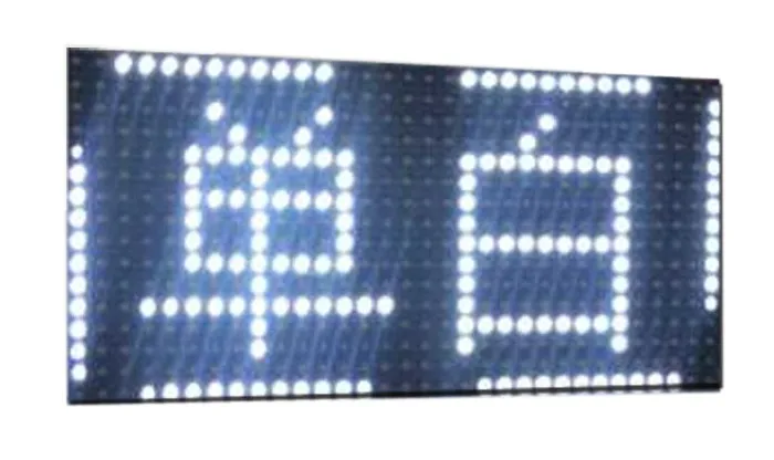 Напольный Водонепроницаемый белого цвета P10 Светодиодные панели рекламы 16x32 см светодиодный дисплей модуль