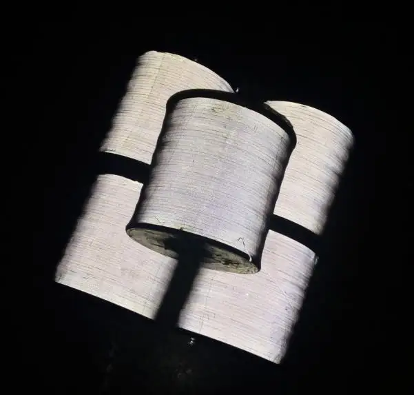 

2.0mm 1000m/roll Two-sided Normal Light Reflective Thread For Weaving Webbing Garment Safety Product