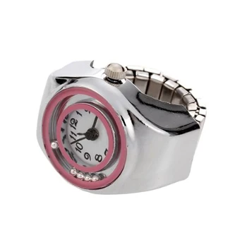 

5x New Hot MONTRE BAGUE ANNEAU METAL STRASS MULTICOLOR 2OMM FEMME