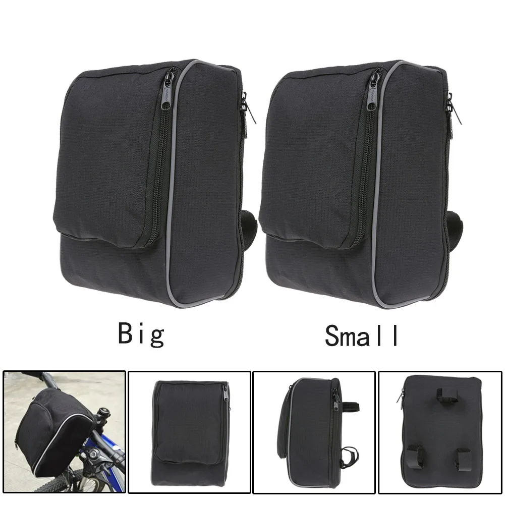 Excellent Bike Handlebar Bag Bicycle Waterproof Key Phone Wallet Holder Bicycle Storage Basket Bag Waist Smart Phone Storage Bag 4