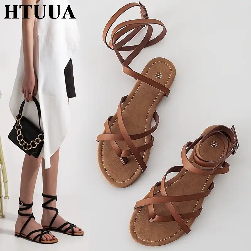 Sandalias estilo romano mujer Outlet