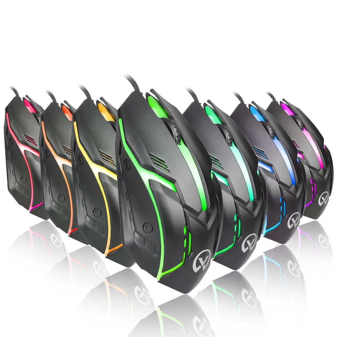 

G813 Wired Gaming Mouse Gamer 4 Button LED Backlit Computer Mice Gamer Mouse Optical for PC Laptop Game Overwatch maus L0429 #3