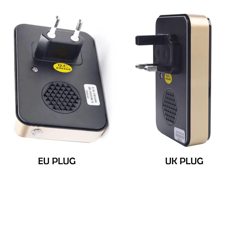 SMATRUL self powered Wireless DoorBell Waterproof no battery EU UK plug smart home Door Bell chime 1 Transmitter 1 2 Receiver SMATRUL self powered Wireless DoorBell Waterproof no battery EU UK plug smart home Door Bell chime 1 Transmitter 1 2 Receiver