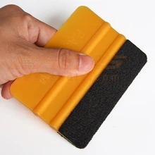 3M Gold Felt Squeegee with Size 10×7.3cm 3D Carbon Fiber Foil Vinyl Film Wrapping Squeegee Tool