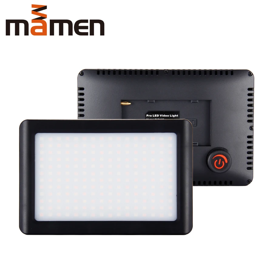 MAMEN PAD192 3200 K-5600 K профессиональный светодиодный светильник с плавным затемнением для Canon, sony, Nikon, DSLR камера, светильник для видеосъемки