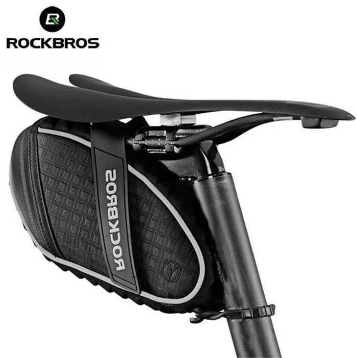 ROCKBROS Bicycle Bag Rainproof 3D Shell Rainproof Saddle Bag Reflective Rear Cycling Rear Seatpost Bag MTB Bike Accessories ROCKBROS Bicycle Bag Rainproof 3D Shell Rainproof Saddle Bag Reflective Rear Cycling Rear Seatpost Bag MTB Bike Accessories