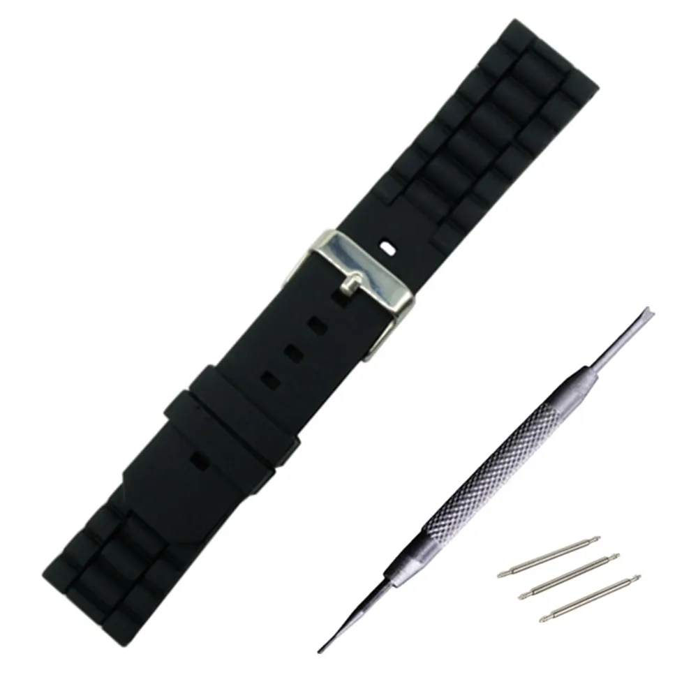 20mm 22mmSilicone Rubber Watchband for Tissot 1853 T035 T097 Watch Band