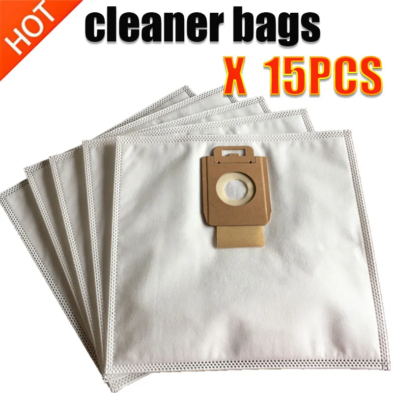 

15pcs vacuum cleaner bags replacement Samsung VP77 SC4180 SC4181, AEG GR.50, smart 300...366, Nilfisk GM50 55 Menalux 5100