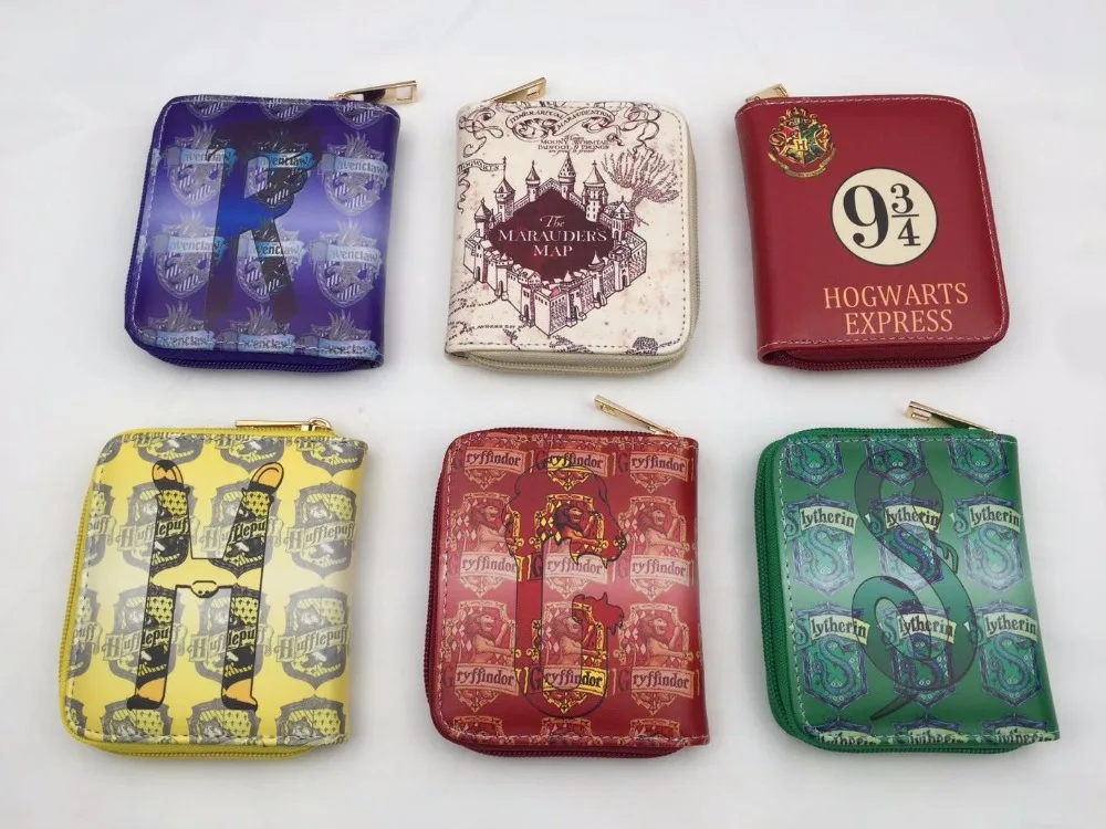 

Harry Potter Deadpool Game of Thrones Death Note Ricky And Morty One Piece Men Anime Wallets Short Slim Leather Cartoon Purse
