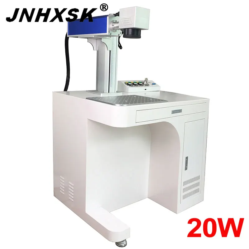  Fiber Laser marking machine Raycus 20W Table Cabinet Protective Cover Desktop computer/laser marker