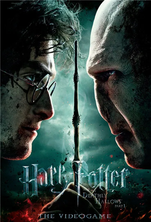 

Canvas Poster Silk Fabric Custom Harry Potter 7 paper It all Ends Home Decor Harry Potter Poster() Harry Potter FreeShipping