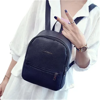 

Teenage Girls Leather School Bag Travel Backpack Satchel Women Shoulder Rucksack Star the same paragraph