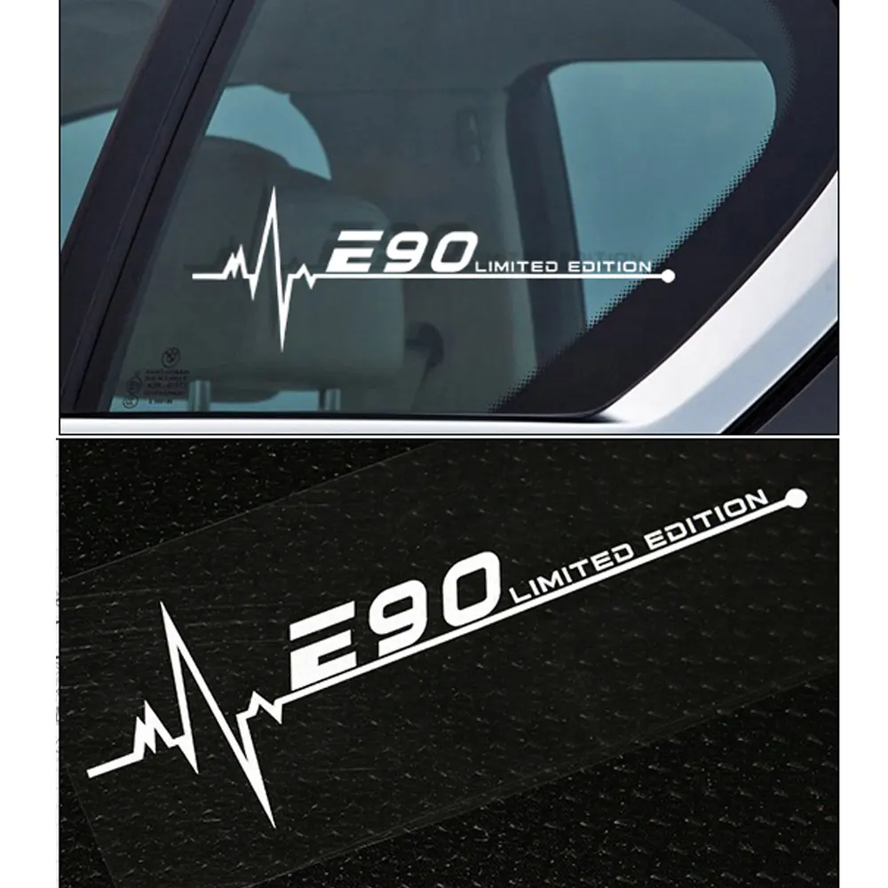 

1Pcs For BMW E28 E30 E34 E36 E39 E46 E53 E60 E61 E62 E70 E87 E90 E91 E92 E93 Car Side Window Stickers