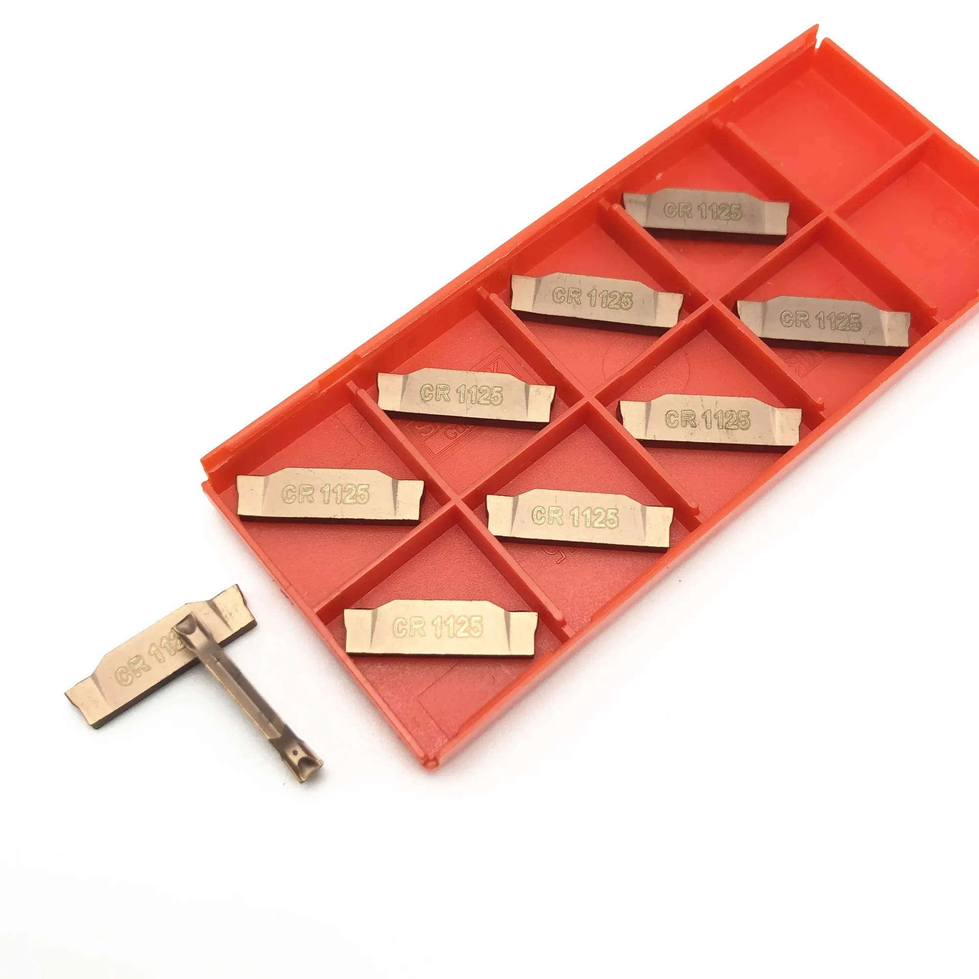 

Tungsten carbide N123G2 0300 0003 CR 1125 high quality slotted carbide insert N123G2 CNC lathe slotting separation tool
