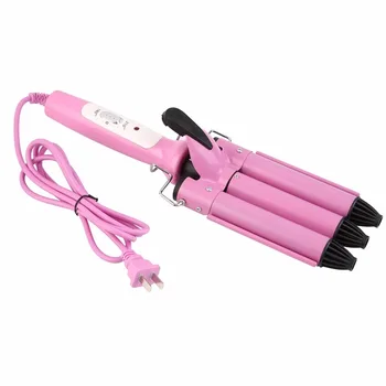 

Triple Barrel Ceramic Hair Curling Iron Deep Waver Hair Curler Iron Portable Hair Styling Tool Easy Opera Long Working Life