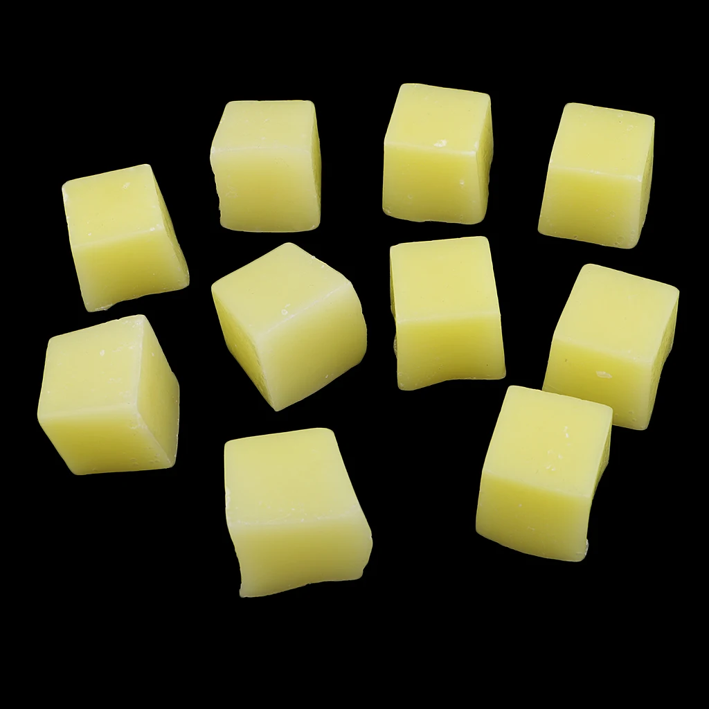 10pcs Cube Candle Wax Paraffin Wax Blocks for DIY Candle Making Supplies