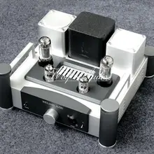 Усилитель для наушников класса A, стерео усилитель HiFi 12AX7+ 6P6P с вакуумной трубкой