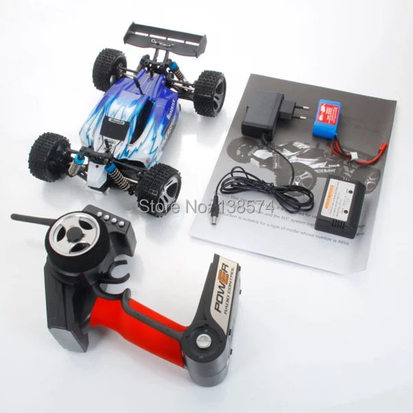 Wltoys A959 Rc автомобиль 1/18 2.4Gh 4WD внедорожник Buggy