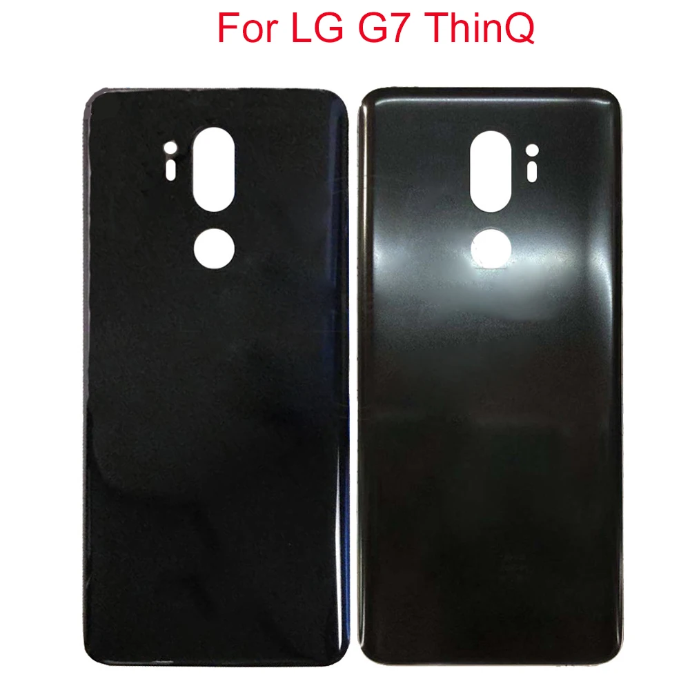 

New real housing For LG G7 ThinQ G7 Plus G710 G710EM Back Battery Cover Rear Door Panel Glass Housing Case for Lg G7 ThiinQ