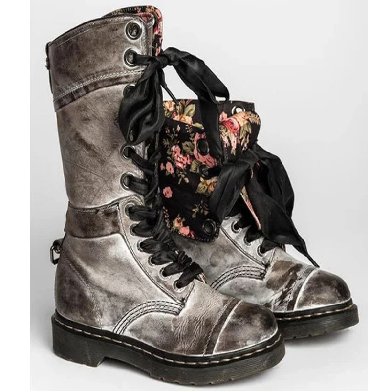 SWYIVY/ботинки женская обувь г. Женские ботинки, осенние женские туфли в стиле панк, женские зимние ботинки в готическом стиле, Размеры 35-42