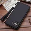 High Quality Men's Leather Wallet Zipper Long Purse Big Capacity Clutch Phone Bag Wrist Strap Coin Purse Card Holder For Male 1