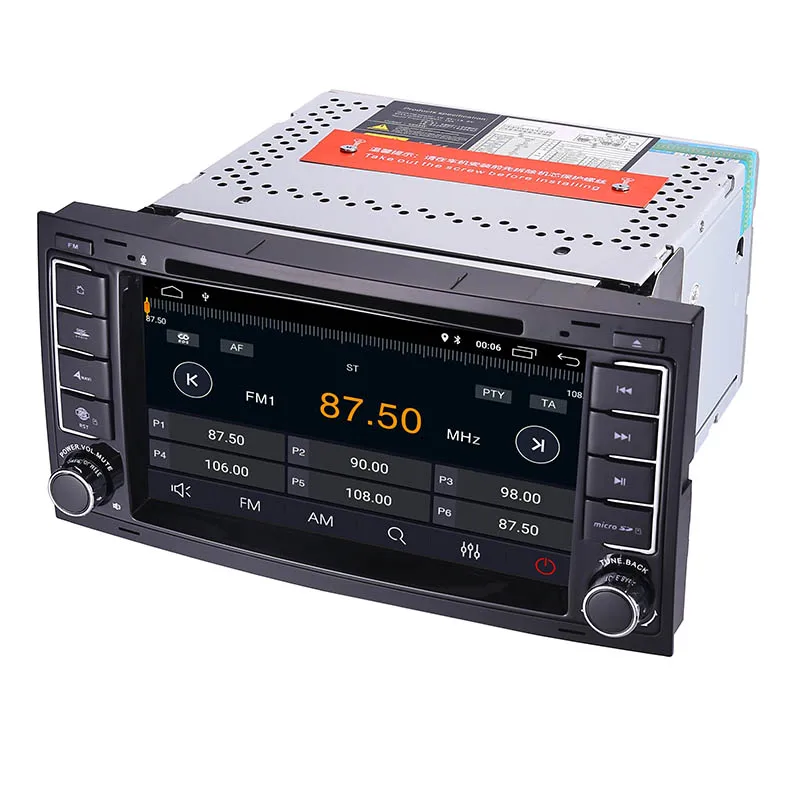 Discount 7"HD IPS Touch Screen Android 9.0 Car DVD Player for Volkswagen VW Touareg T5 Transporter Multivan 2004-2011 Radio audio stereo 5
