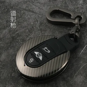 

High Quality Car Zinc Alloy Key Holder Cover Bag Case Ring For BMW MINI Cooper One Fun F54 F55 F56 R56 R57 R58 R59 R60 R61