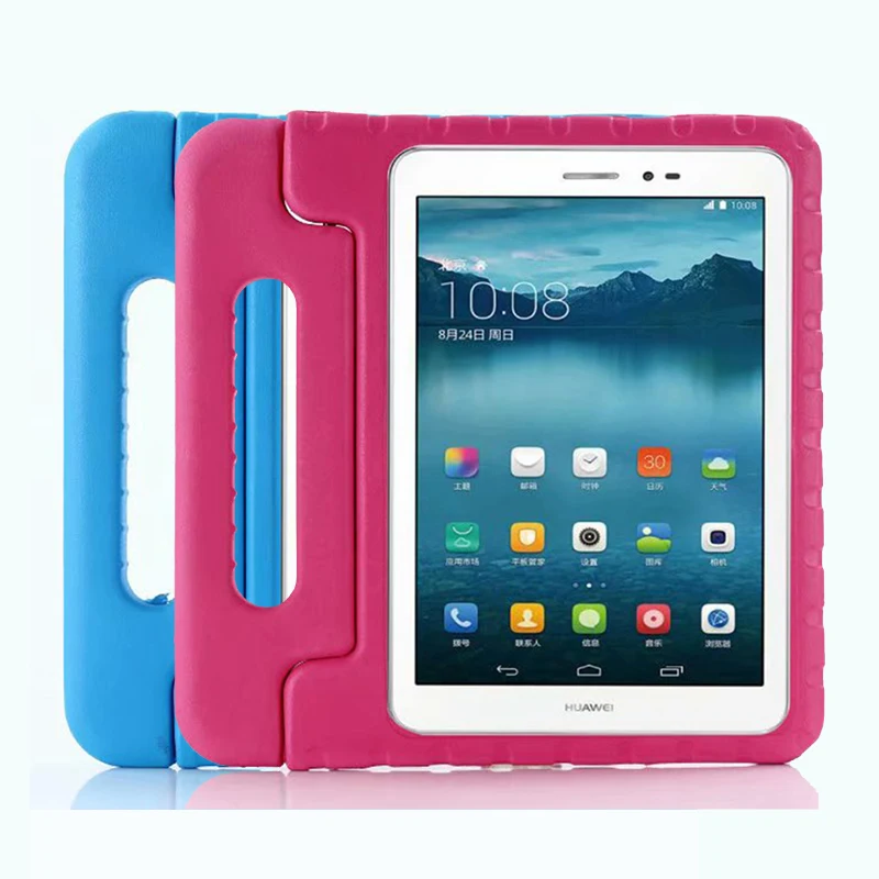 

For Huawei MediaPad T3 10 9.6" Silicone Case Smart PU Protective Shell Anti-Drop Proof Child baby Tablet Shockproof