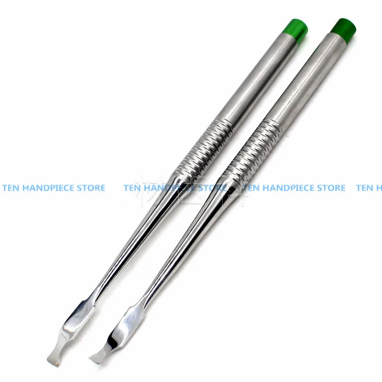 

2018 good quality dental Oral implant bone scraper Double round handle double-head chisel chisel Stainless steel dental implants
