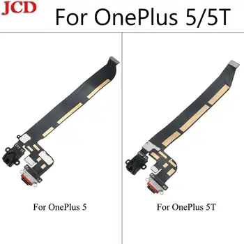 

JCD New High Quality For OnePlus 5 One Plus 5 5T Type C USB Charging Port Dock Connector Flex Cable Replacement Assembly Parts