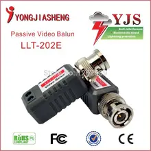 Twisted Single Channel Passive Video Balun Transceiver CCTV DVR camera BNC Cat5 UTP Security Video Balun Transmitter 30PCS