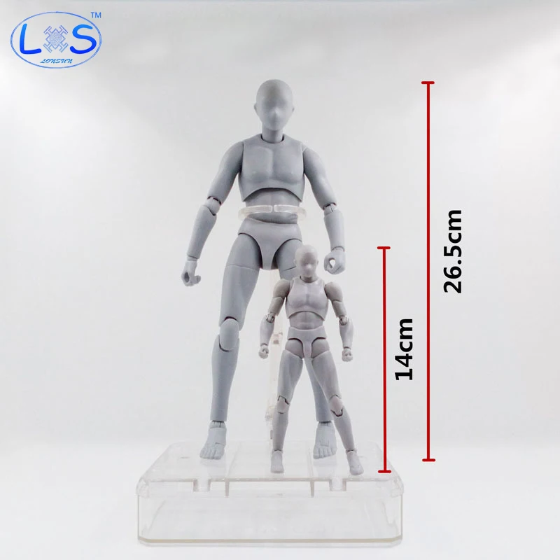 26 5 см архетип он она ферритовый Figma подвижные тела Кун Чан ПВХ Feminino фигурку Аниме
