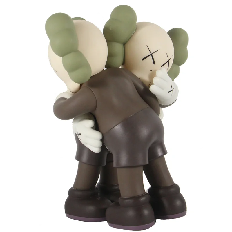 kaws hugging dolls