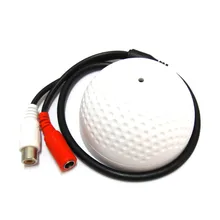 New Mic Audio CCTV Microphone cable 12V DC Power for Security DVR Camera