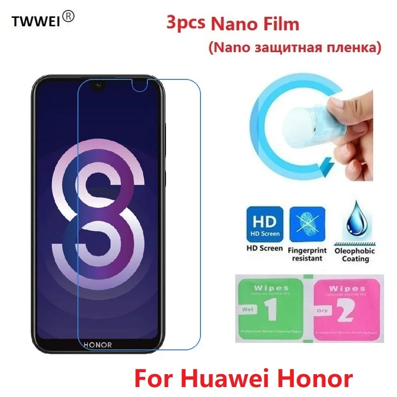 

3pcs Protective Film on the for Huawei Honor 8X Max 8S 8A 8C 7X 7S 7A 7C 6X 6A 6C 5C Screen Protector Film Foil (Not Glass)
