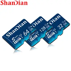 SHANDIAN TF карта 16 ГБ 32 ГБ 64 Гб класс 10 карта памяти 4 ГБ 8 ГБ класс 6 Micro SD карта TF реальная емкость карты для телефонов/камеры