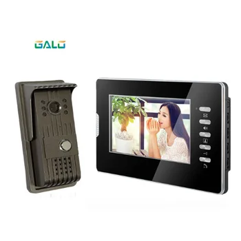 

Acrylic Video Door Phone for villa outdoor intercom night vision 7inch indoor monitor doorbell camera 1v1 intercom system