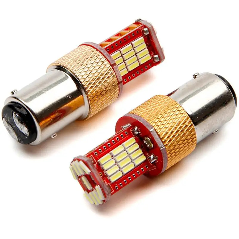 Автомобильный светильник 2шт 1156 BA15S 4014-Chip 33SMD светодиодный задний тормоз