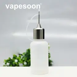 30 мл 60 мл e-сигареты жидкости PE бутылки с Сталь иглы потека для Vape испаритель RTA РБА RDTA танк распылителя