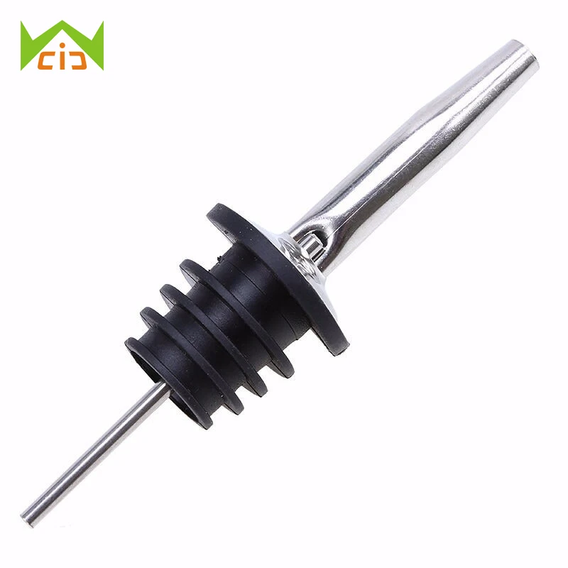 WCIC Stainless Steel Whiskey Pouring Funnel Pourer Wine Bottle Stopper