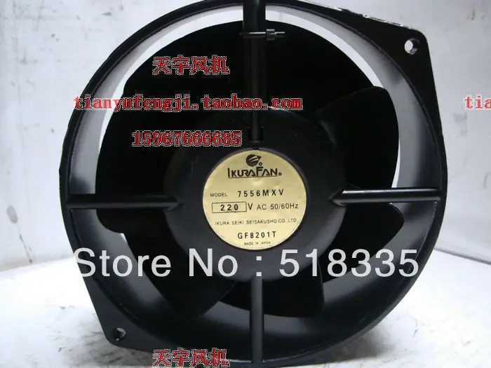 

Free Shipping! W2S130-AA03-01 replacement fan 7556MXV Japanese original motor 220v 170 * 150 * 55