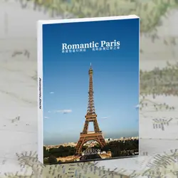30 листов/партия отправляется в романтичный Париж открытка/поздравительная открытка/модный подарок