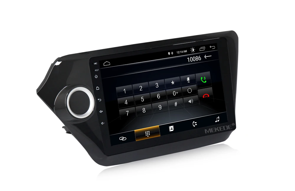 Cheap Lowest price quad core processor android 8.1 car gps dvd player for Kia K2 Rio 2012-2015 car radio multimedia  wifi bluetooth 16