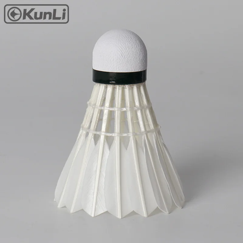 Kunli Badminton Shuttecock Grade A Goose Feather Shuttecocks For Professional Tournament Best Durable Fying Ball Shuttlecocks