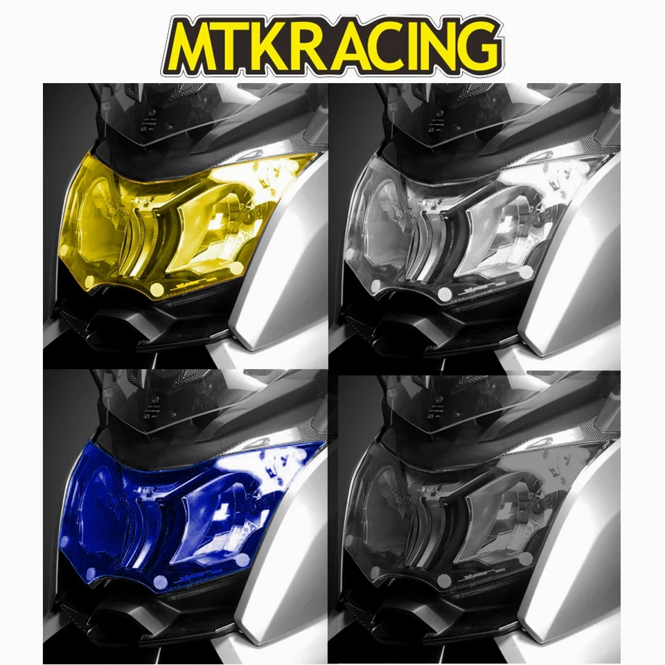 

MTKRACING For BMW C 650GT C650GT 2012-2016 Motorcycle Acrylic Headlight Screen Protective Cover