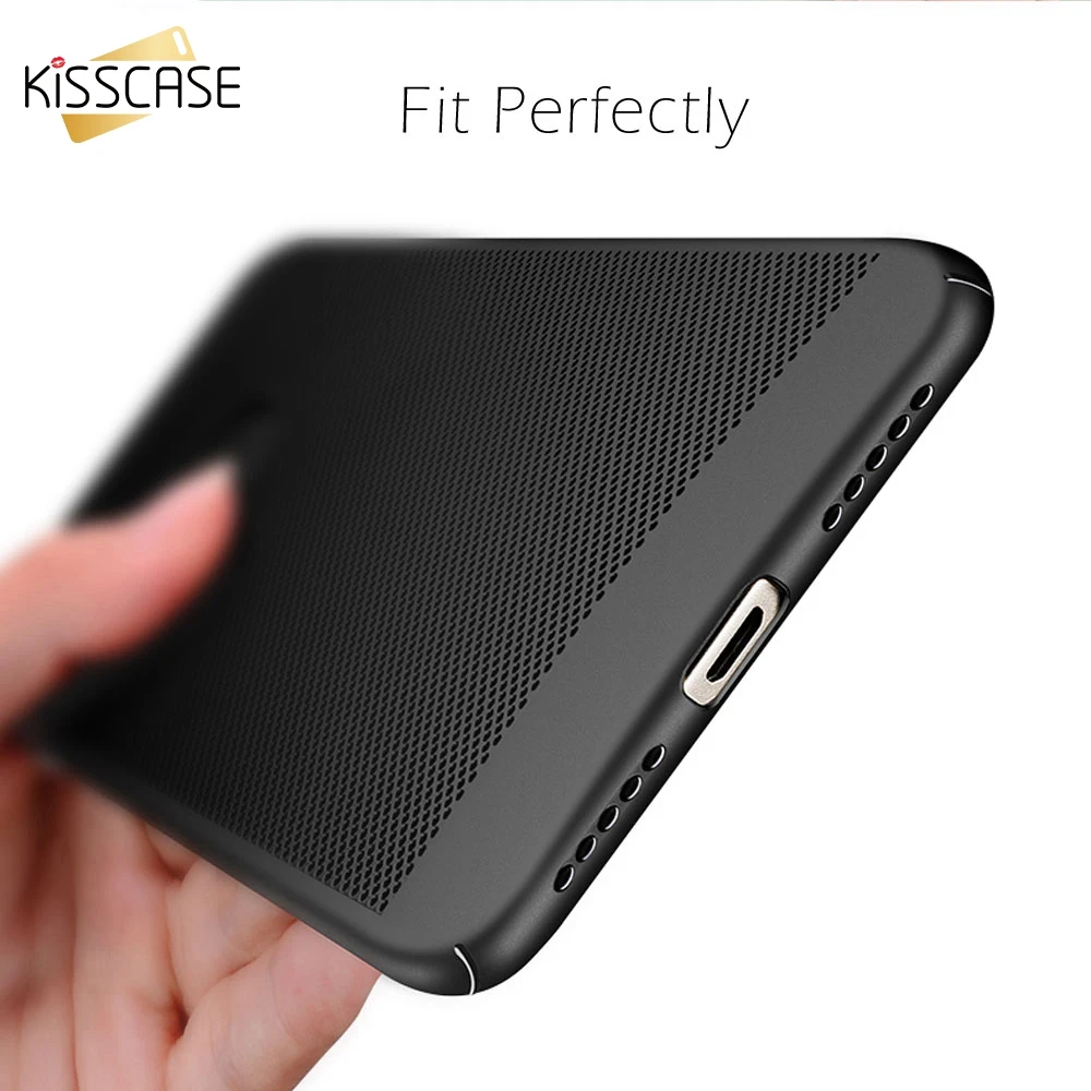 

KISSCASE Ultra Thin Phone Case For Xiaomi Redmi 4X 4A Note 4X 4 3 Breathable Radiating PC Hollow Cover For Xiaomi 6 5s 5 3s Capa