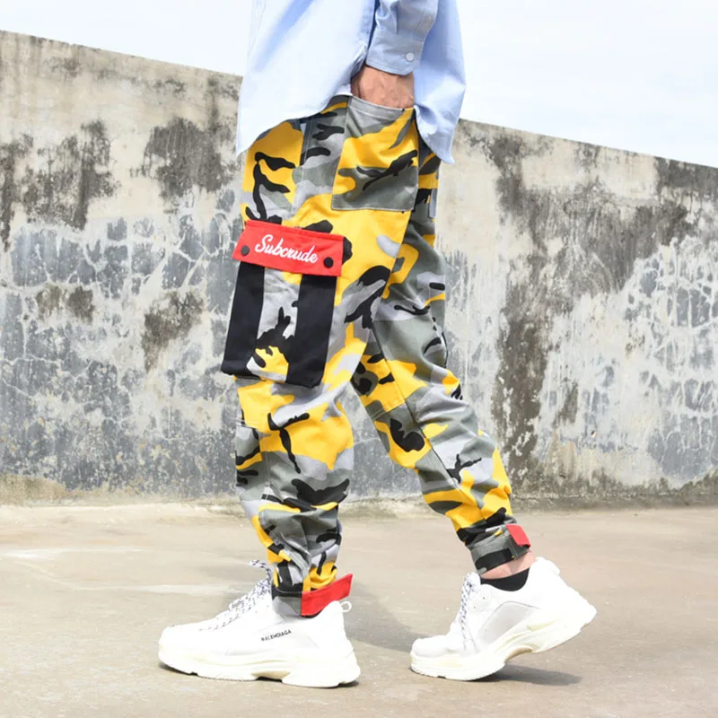 Harem Cargo Pants Men Joggers Big Size  (15)