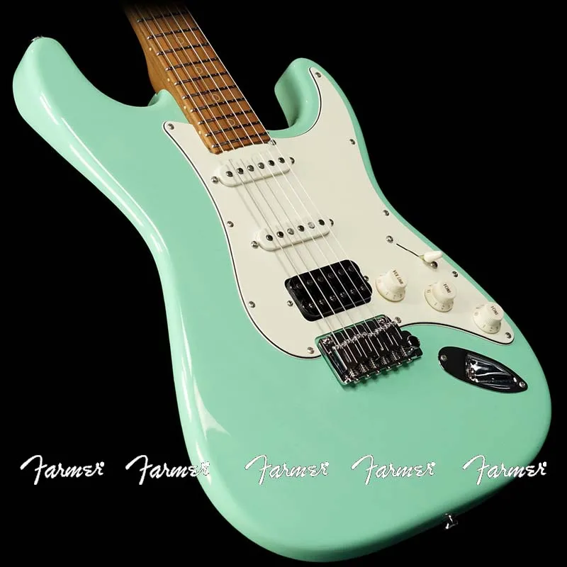 

custom shop/su-hr CLASSIC stratocaster electric guitar/ANTIQUE ROASTED RECOVERED SINKER MAPLE/SURF GREEN/free shipping